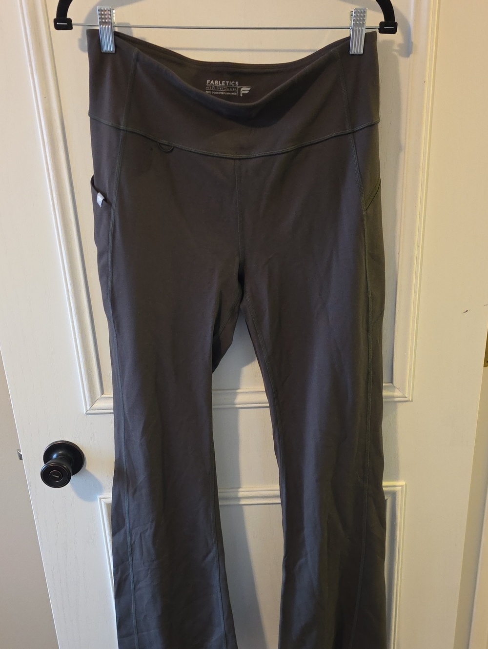 Fabletics Oasis PureLuxe High-Waisted Pocketed Kick Flare